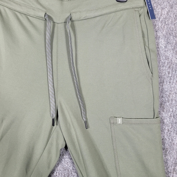 Jaanuu Women's Size S Olive Green Cargo Jogger Scrub Pants Medical Workwear NWT - Picture 6 of 11